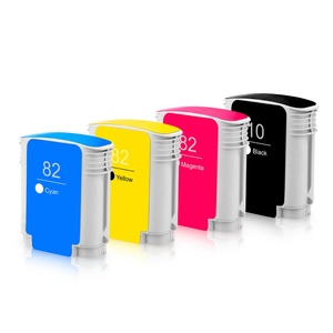 Cartucho de Tinta Remanufacturado Supercolor de 69ML 10 82 para Impresoras HP Business Inkjet 2600 500PS 800 - Product Image 1
