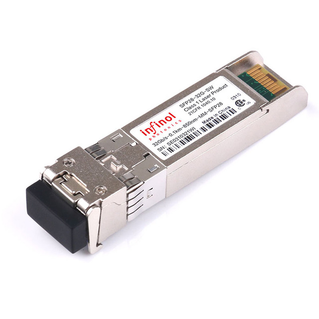 For Cisco Huawei 32G SFP28 850nm/1310nm Wavelength SMF with LC Connector Optical Fiber Transceivers Fiber Optic Equipment