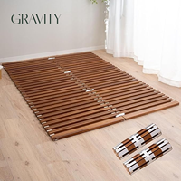 Offre Spéciale 2026 – Cadre de Lit Rétractable Multifonctionnel Pliable en Bois Massif, Style Moderne et Minimaliste, Idéal pour l'Aménagement au Sol
