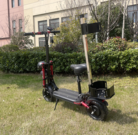 Trotinette électrique à double moteur 4000W, pneus de 12 pouces, mini moto tout-terrain, longue portée, scooters électriques pour adultes, 100 km d'autonomie
