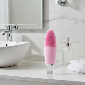 Exfoliante Facial Portátil SHOmfrs, Limpiador de Poros, Cepillo de Limpieza Facial de Silicona, Producto de Masaje Facial - Product Image 2