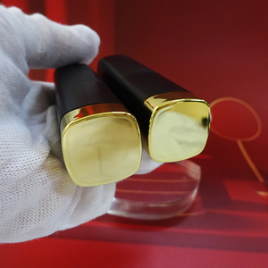 Holesale lack uxury ipipstick Pty mpty atatte lack osmético sticks ipsticks UBE ITH Lear OP Lear indlear indow OGO keakeup 12,1 12,7mm - Product Image 5