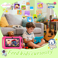 Tablet Anak Android 12 7 Inci Terlaris Baru 2GB+32GB RAM/ROM Kamera Ganda MTK Quad Core 1.2GHz Baterai 3000MAH Wi-Fi 1024x600