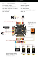 AxisFlying Argus Mini F7 Pro Flight Controller Stack 55A 4-in-1 ESC AM32 Barometer 2-6S LiPo 20x20mm RC FPV Tower Board