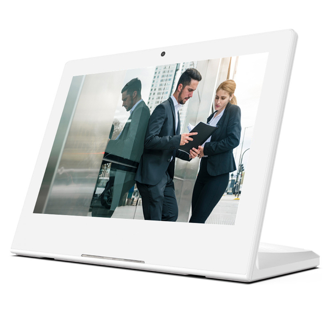 10.1 Inch L-Shape Android Tablet 10 Inch Android RK3399 NFC POS Order Menu POE Battery RGB Light Capacitive Touch Android Tablet