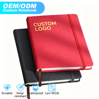 Carnet de notes à couverture rigide durable avec impression de logo personnalisé de qualité supérieure, pages lignées, pour cadeaux d'affaires