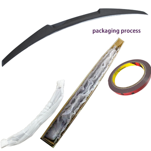 For A5 S5 RS5 B9 2Door Coupe M4 Style Carbon Fiber Rear Spoiler Trunk Wing 2016-2025 - Product Image 6