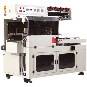 Máquina de Envasado Hipac Nueva, Eléctrica, Totalmente Automática, con PLC, Selladora en L, Túnel de Termoencogimiento con Película POF para Alimentos, Productos Químicos y Mercancías - Product Image 3