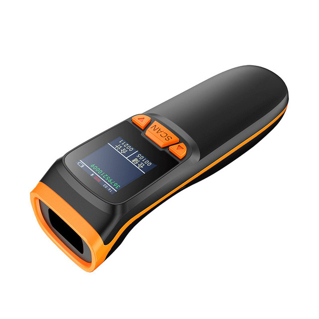 Handheld Portable Mini Barcode Scanner Wireless 1D 2D Blue Tooth Barcode Reader