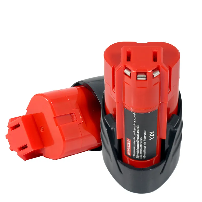 Cordless Electric Drill battery For Milwaukee M12 12V 1.5Ah Compact Battery 48-11-2401