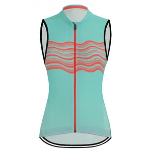 Women's Cycling Sleeveless Summer Cycling Vest Bicycle Wear MTB Bike Tops Racing Gilet Ropa Ciclismo Breathable for Female Shirt