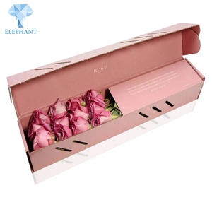 Mom Roses Paper Gift Bouquet Round Luxury I Love You Square Custom Flower <b>Box</b> - Product Image 5