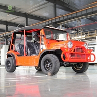 Fabricant Direct, Service OEM ODM, Mini Moke Électrique de Haute Qualité, 4 Places, Homologué pour la Circulation Routière, Voiture Moke pour les Zones Touristiques