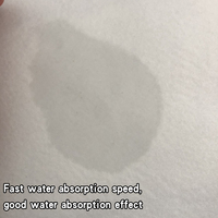 Feutre non tissé aiguilleté avec absorption d'eau d'un côté et imperméabilisation occultante de l'autre pour la confection de sacs textiles de maison