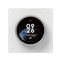 Nouveau 2026 Interrupteur mural intelligent Tuya Smart Life pour domotique, avec panneau rotatif intelligent Wi-Fi, relais 3 voies intégré et commande vocale Alexa