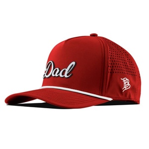 custom embroidery logo Dad Script Unisex Baseball Cap 6-Panel Breathable Polyester Adult Casual Sun Protection <b>Hat</b> Spring <b>Summer</b> - Product Image 1
