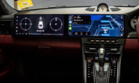 Autoradio Android 12,3 pouces avec CarPlay, navigation GPS, fonction PTSD, 8G+128G, ajustement personnalisé pour lecteur DVD
