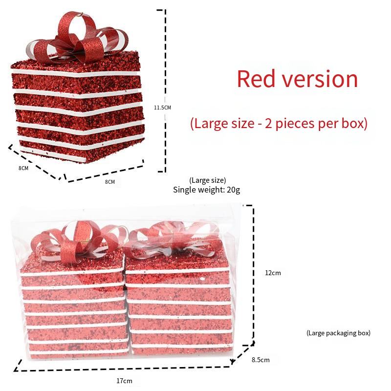 ลายทางสีแดงขนาดใหญ่ แพ็ค 2 ชิ้น