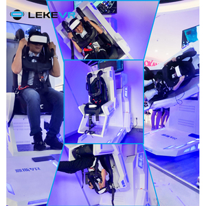 LEKE commerciale 9D VR 360 simulatore di volo per interni/esterni Cinema Arcade parco divertimenti giro per centri commerciali - Product Image 4