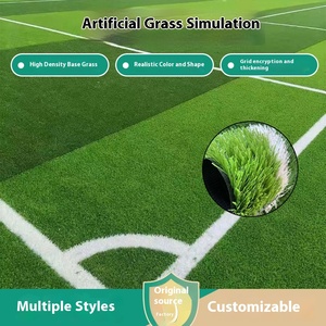 Tapis de gazon artificiel de simulation de sports de plein air tapis de pelouse de maternelle terrain de football fausse simulation de fausse plante artificielle - Product Image 5