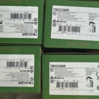 Controladores PLC dedicados TM3DQ8R, controlador PLC Modicon TM3, módulo de salida de relé discreto de 8 puntos TM3DQ8R