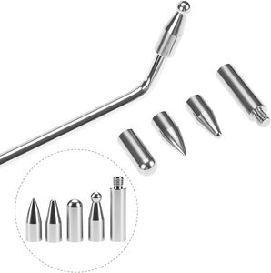 Outils <span class=keywords><strong>de</strong></span> réparation <span class=keywords><strong>de</strong></span> bosses <span class=keywords><strong>sans</strong></span> <span class=keywords><strong>peinture</strong></span>, kit <span class=keywords><strong>de</strong></span> 23 pièces pour tiges, 20 têtes interchangeables, acier inoxydable robuste - Product Image 4