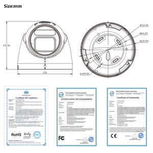 OEM 12MP 5-fach Optischer Zoom IP POE Dome-Kamera NDAA WDR Nachtsicht Vollfarbige KI-Erkennung IP67 Outdoor CCTV Sicherheitskamera - Product Image 4