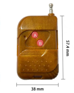 Télécommande sans fil de style bois Aismartlink (1/<span class=keywords><strong>2</strong></span>/3/4 boutons) - 433/315 MHz EV1527 - Product Image 2