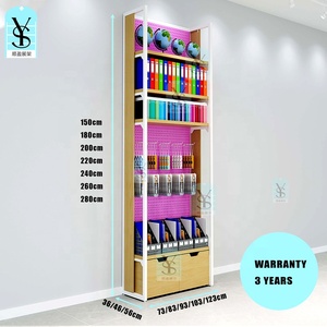 Venta directa de fábrica, estantes de exhibición de tienda o supermercado perforados de un solo lado - Product Image 2