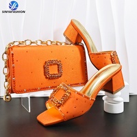 Sinya Nouvelle Collection – Chaussures Décontractées pour Femme en Cuir Véritable de Haute Qualité (5,5 cm) avec Sac Assorti – Magnifique Ensemble pour Fêtes et Mariages