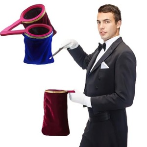 Kit de Magia para Principiantes, 5 Piezas, Sombrero, Accesorios para Actuaciones en Escenario, Regalo Creativo, Trucos de Magia, Juguetes - Product Image 3