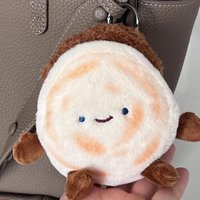 Porte-clés en peluche hamburger chinois, jouets en peluche sandwich, une spécialité alimentaire de la province du Shaanxi, cadeau pour amis étrangers