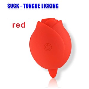 Vibrateur Rose Puissant pour <span class=keywords><strong>Femme</strong></span>, Stimulation Clitoridienne par Succion, Vibrateur Rose <span class=keywords><strong>Noir</strong></span> Double Face en Forme de Lèvre de Langue pour Couples - Product Image 4
