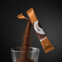 Sacs à café OEM ODM de qualité supérieure avec poche zippée, base plate, en polypropylène (PP) et polyéthylène (PE) laminé haute densité pour emballage de poudre
