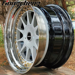 Cerchio Forgiato Personalizzato a Tre Pezzi da 16 17 18 19 20 22 24 Pollici 5x120 per <span class=keywords><strong>BMW</strong></span> E39 E46 <span class=keywords><strong>E36</strong></span> E30 E60 E34 <span class=keywords><strong>M3</strong></span> M4 E90 F30 F10 - Product Image 2