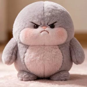 Peluche de foca enojada personalizado al por mayor, animal de peluche suave, suministro de peluches personalizados al por mayor - Product Image 2