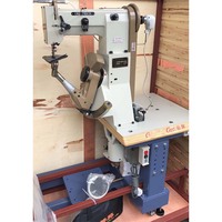 Semelle de chaussure sandale supérieure couture pantoufle faisant la machine