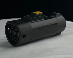 Adaptateur AC Type 1 vers Type 2 32A 250V Connecteur de chargeur EV J1772 vers IEC62196 pour <span class=keywords><strong>Tesla</strong></span> Model 3/Y - Product Image 5