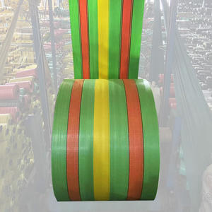 Rollo de Tela Tejida de Polipropileno Rojo <span class=keywords><strong>Costal</strong></span> Payaso, Fabricante Chino - Product Image 3