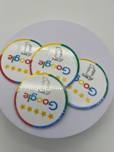 13.56MHz Google xem xét Sticker Pet PVC RFID Sticker tap thẻ N tag215 chip UHF giao tiếp kiểm soát truy cập thẻ khách sạn kinh doanh - Product Image 5