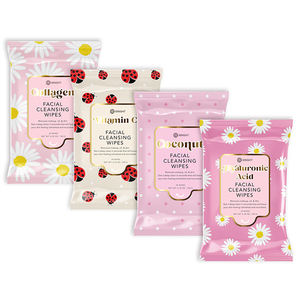 Meilleures lingettes nettoyantes pour le visage pour peaux grasses Lingettes nettoyantes jetables pour le visage 30 pièces Nettoyage quotidien Beauté - Product Image 3