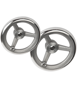 Volante con Llave de Acero Inoxidable Resistente a la Corrosión K1208 KIPP DIN950, Diámetro Interior de 125 mm con Ranura de 13,8 mm - Product Image 5