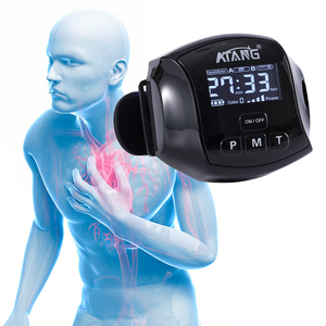 Montre laser à faible intensité 650 nm LLLT, favorise la prévention de l'hyperglycémie, de la tension artérielle, du cholestérol et des accidents vasculaires cérébraux - Product Image 3