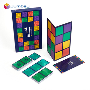 <span class=keywords><strong>Jeu</strong></span> de société en papier personnalisé professionnel, pièces de <span class=keywords><strong>jeu</strong></span> de société en <span class=keywords><strong>patchwork</strong></span> - Product Image 4