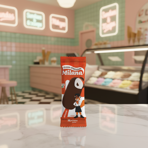 Barre de crème glacée enrobée de chocolat en gros avec couches croustillantes, saveur chocolat riche et gelato au lait, fabriqué au Vietnam - Product Image 1