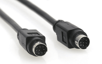Prises personnalisées ODM/OEM 8 Mini Din 8 Mini Din 8 broches câble mâle-mâle Beige 1.5/2/3/4/5/6/7/9 M