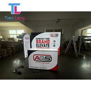 Backlit vải LED hộp đèn hiển thị có thể gập lại seg khuyến mãi bục thương mại hiển thị truy cập bảng - Product Image 4