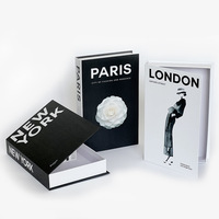 Décoration d'Intérieur Moderne et Minimaliste, Livres Factices Tendance Ouvrables, Boîtes de Rangement Créatives, Accessoires de Bureau Décoratifs