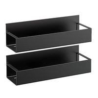Étagère Murale Magnétique en Métal pour Réfrigérateur, Organisateur de Rangement de Cuisine Robuste et Moderne pour Épices et Condiments