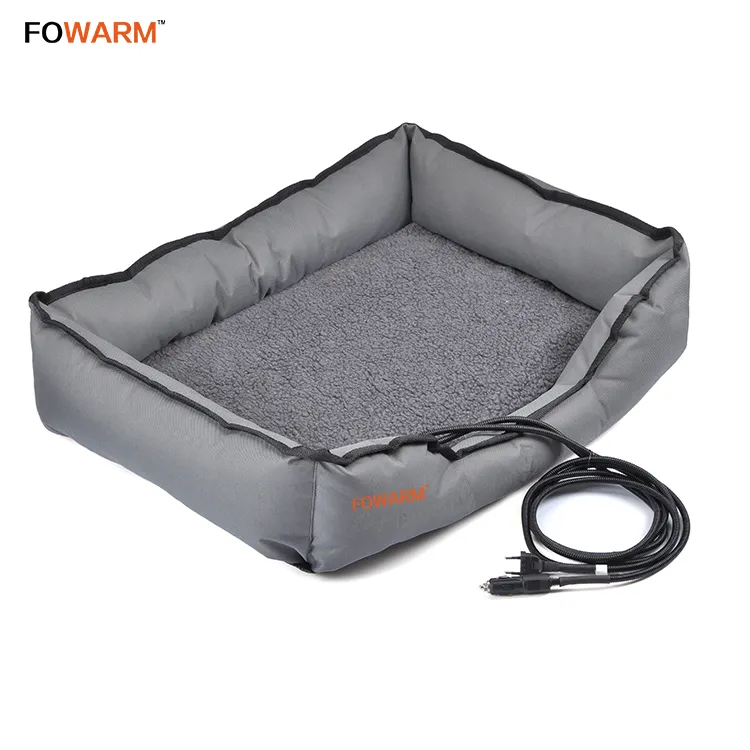 Cama macia e confortável para animais, almofada de dormir macia e quente para cachorros e gatos, com removível, pode ser usado na estadia, aquecimento do carro